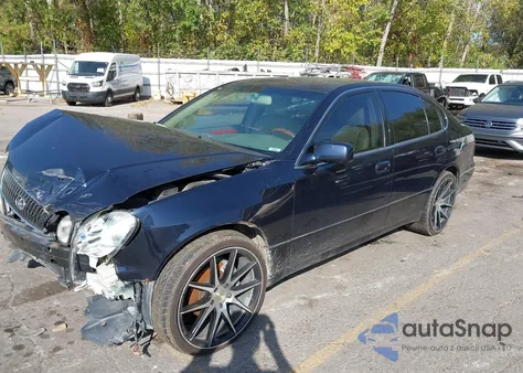 2002 Lexus Gs 430 из США, поврежденный, VIN JT8BL69SX20010236